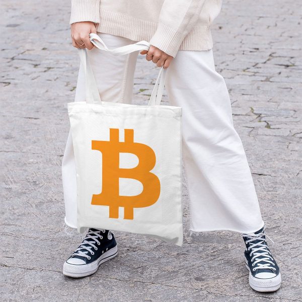 Bitcoin Canvas Tote Bag (Made in USA) - Image 6
