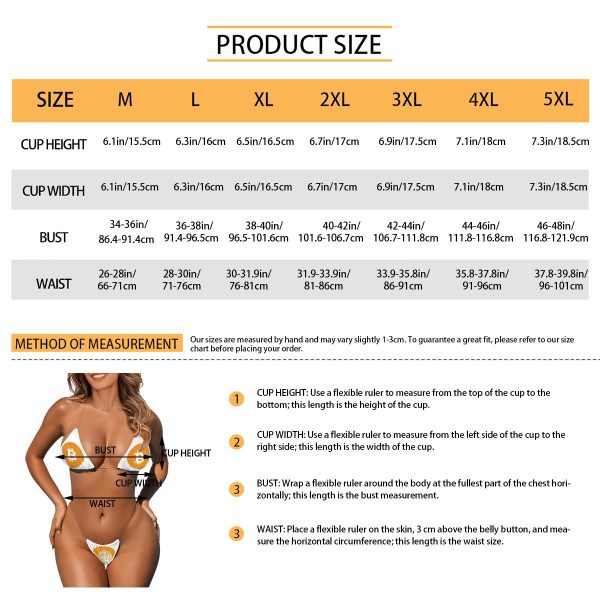 Bikini with Transparent Straps - Image 7