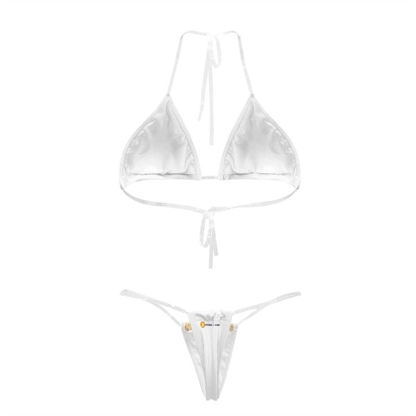 Bikini with Transparent Straps - Image 2