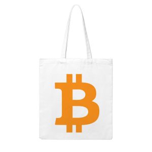 Bitcoin Canvas Tote Bag (Made in USA)