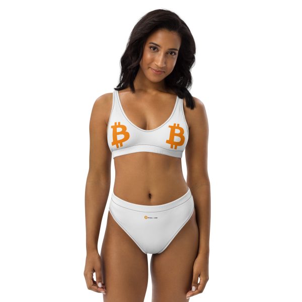 Bitcoin high-waisted bikini