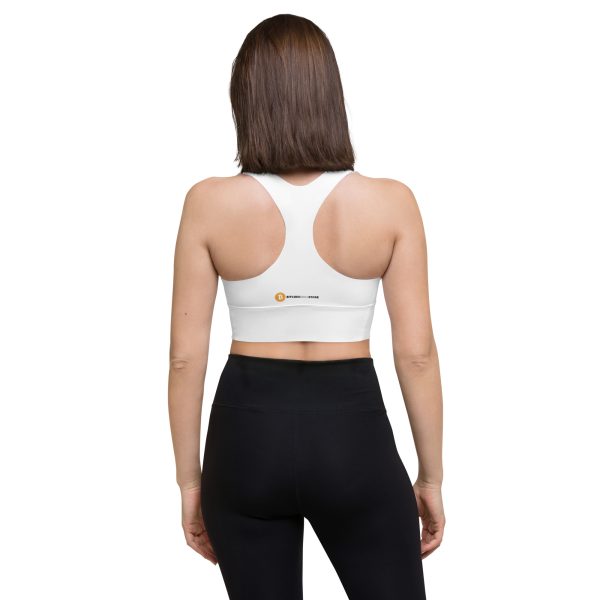 Bitcoin Longline Sports Bra - Image 4