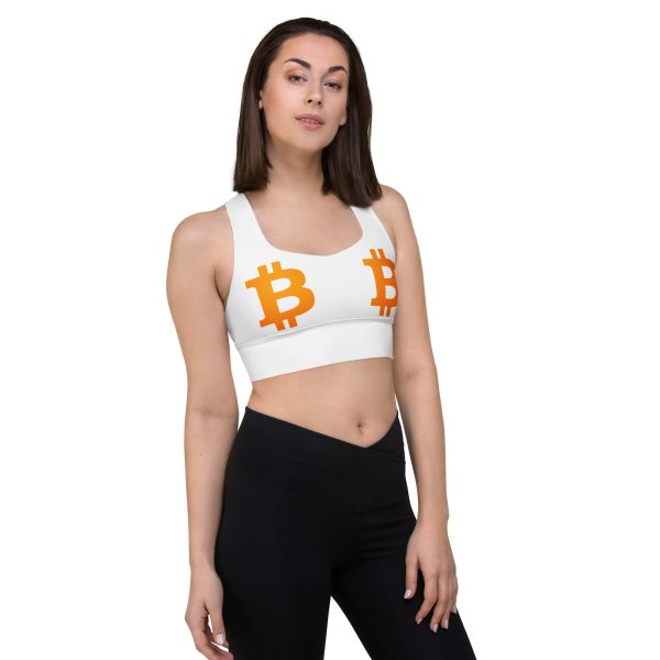 Bitcoin Longline Sports Bra - Image 3