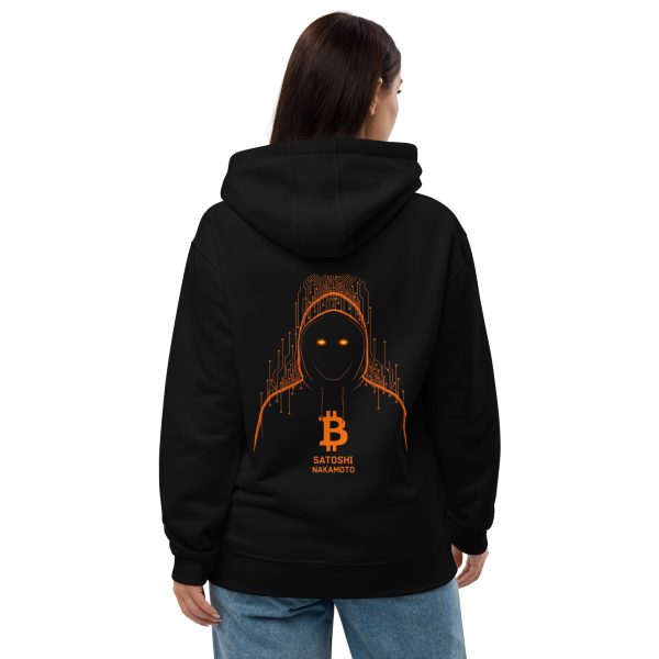 Satoshi Print Premium Bitcoin hoodie - Image 2