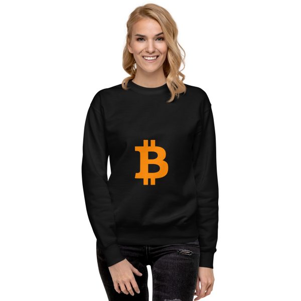 Bitcoin Unisex Premium Sweatshirt - Image 2