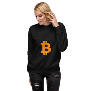 Bitcoin Unisex Premium Sweatshirt
