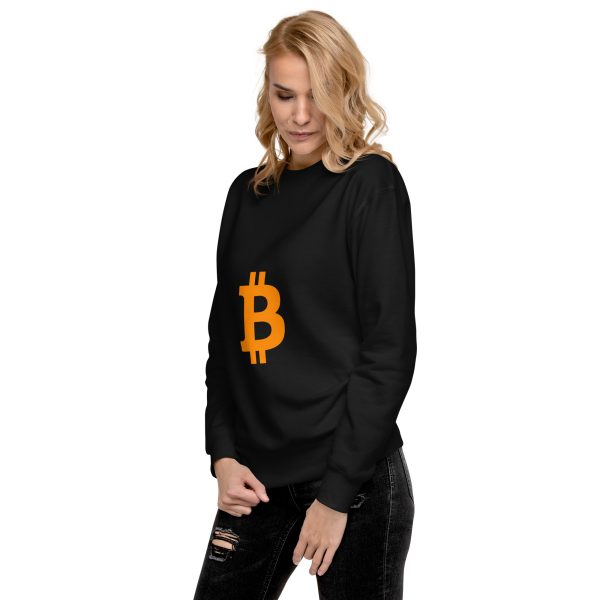 Bitcoin Unisex Premium Sweatshirt - Image 3